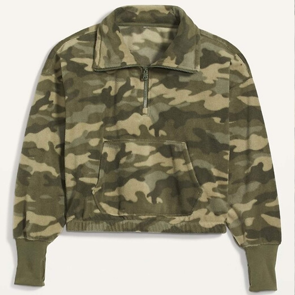 Loose Quarter-Zip Micro Performance Fleece